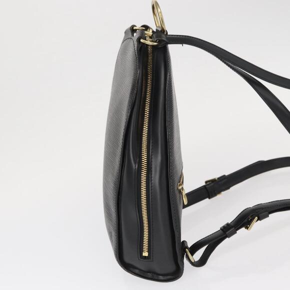 LOUIS VUITTON Epi Mabillon Backpack Black M52232 LV Auth 161498 main image 11